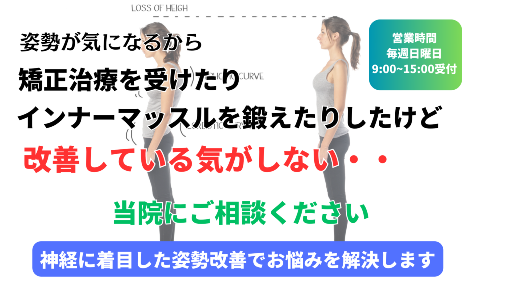 猫背などの姿勢 | 東大和デルモ整体